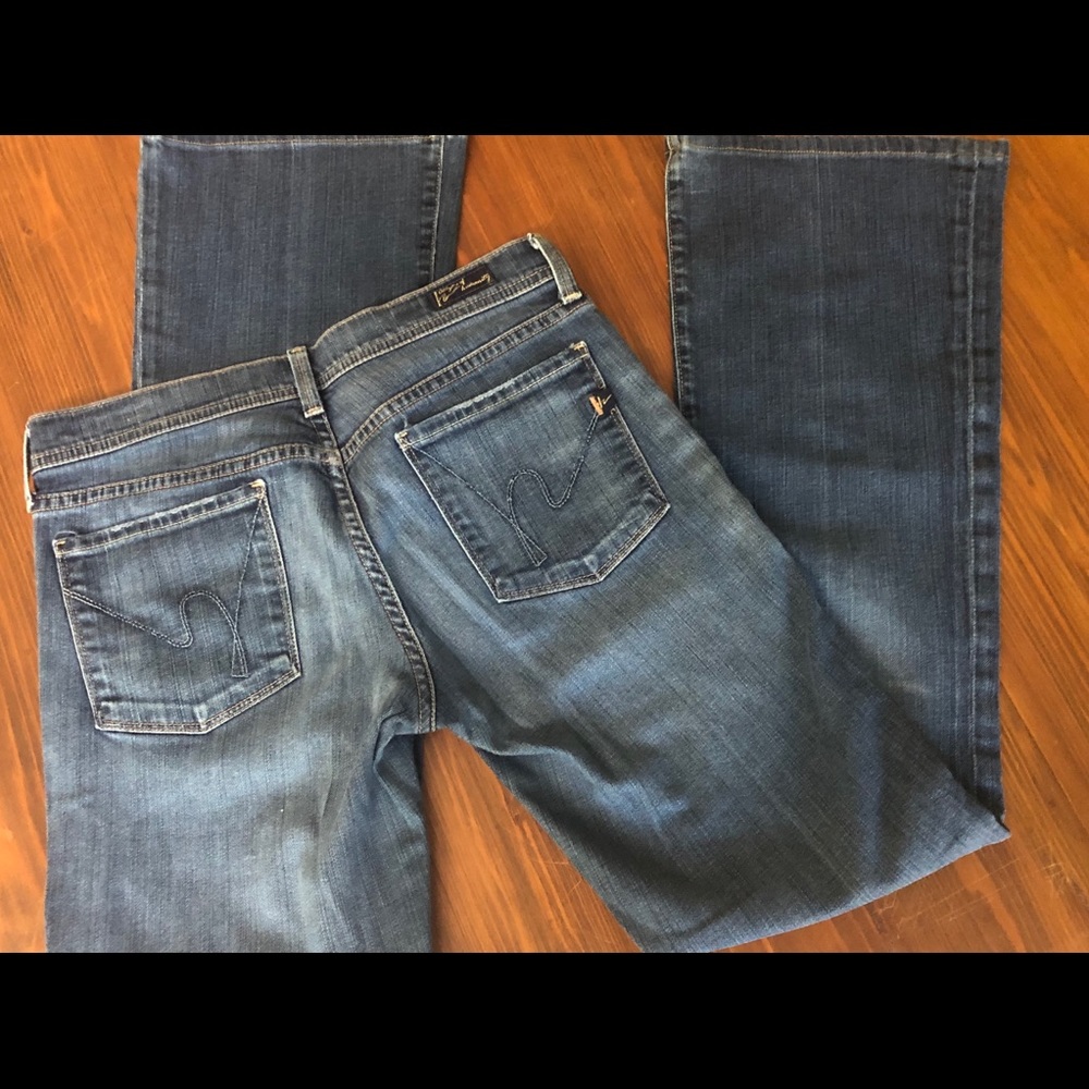 Citizens of Humanity Jeans flare leg size 28 ingrid style denim women’s